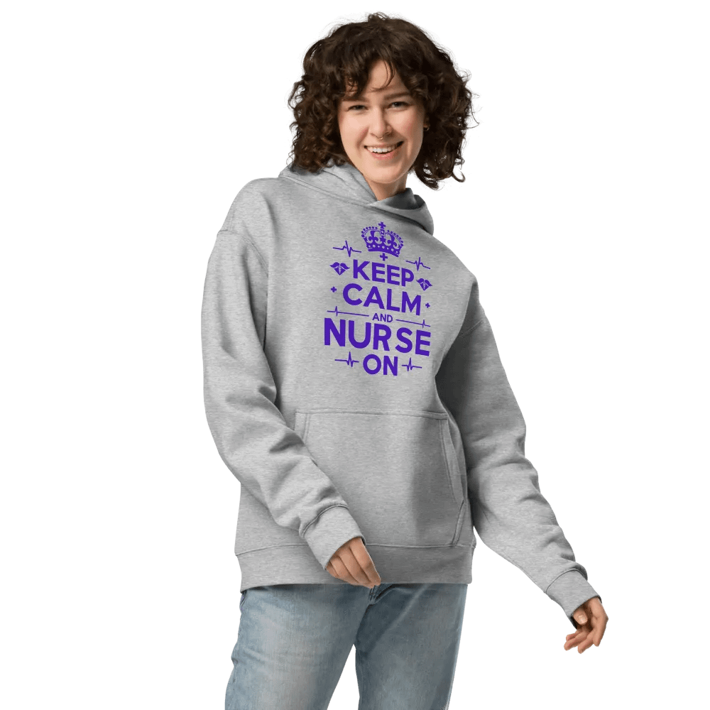 Crowned Nurse Unisex Hoodie product image (3)