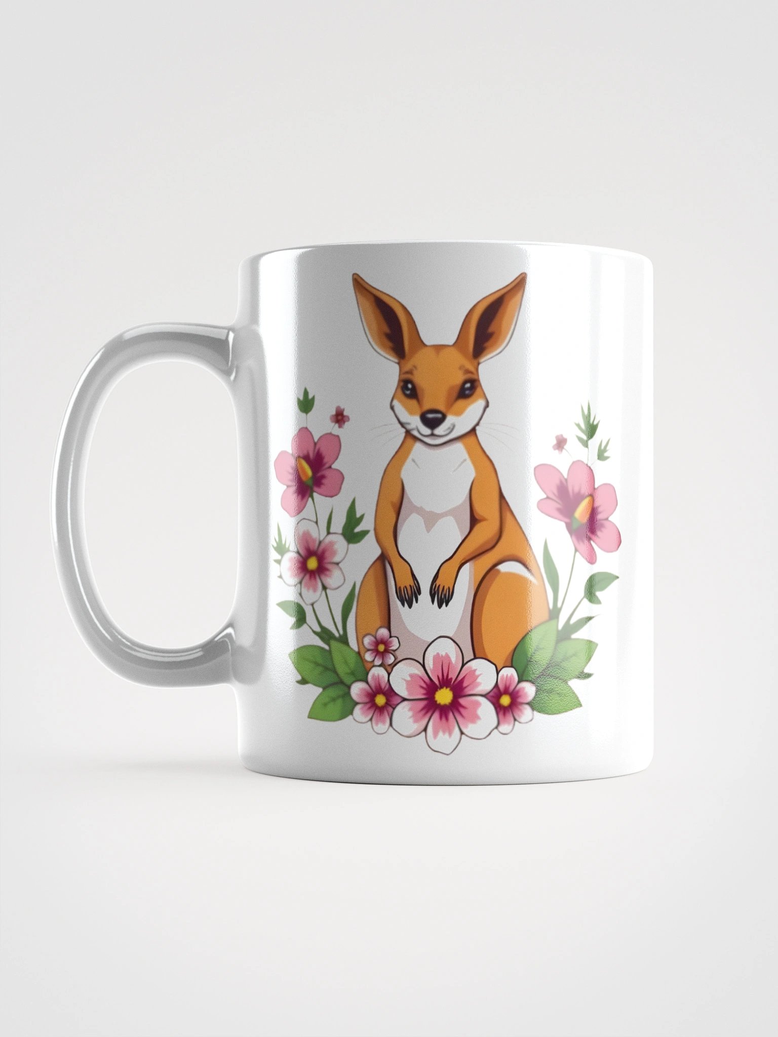 Floral Kangaroo Mug product image (17)