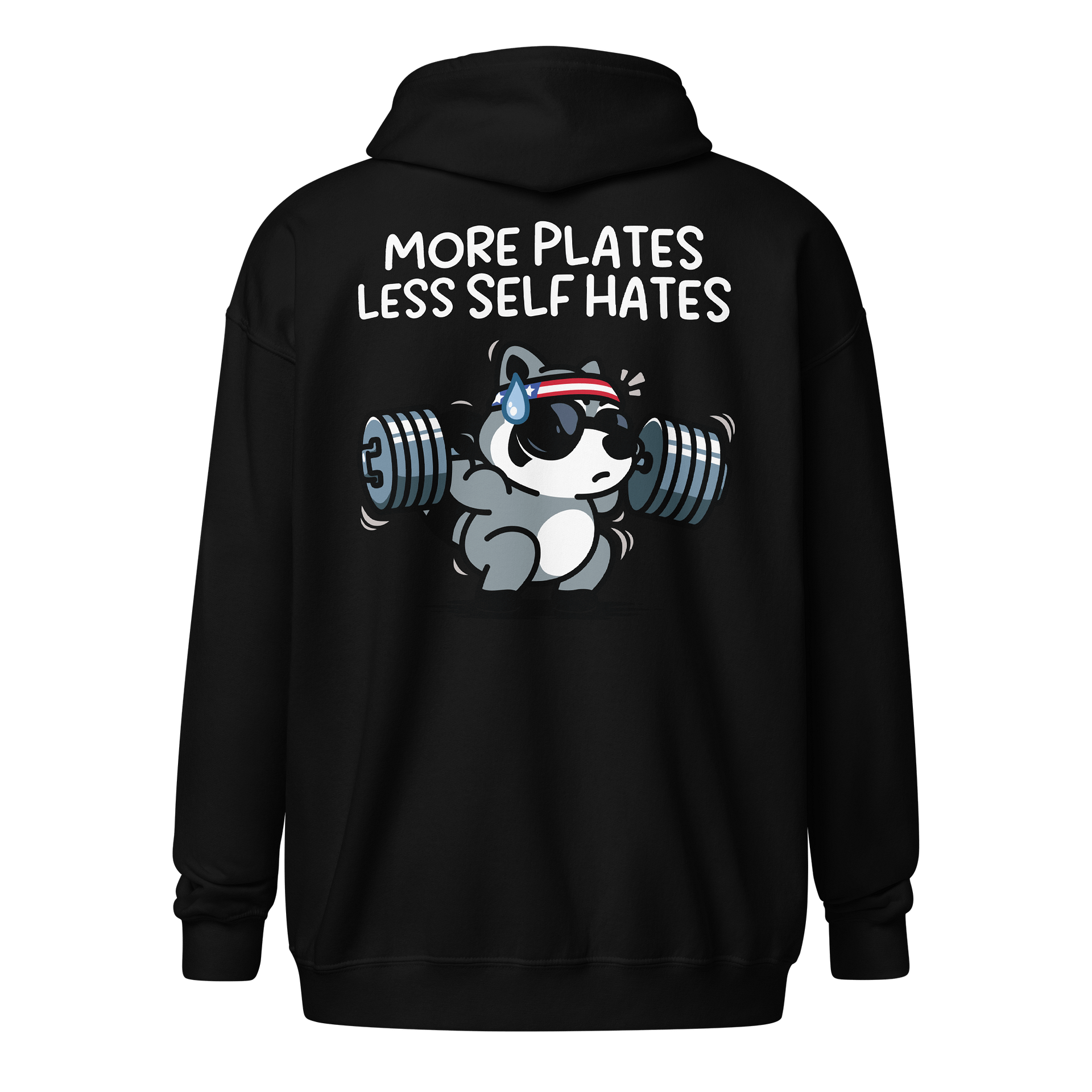 More Plates Zipper Hoodie product image (7)