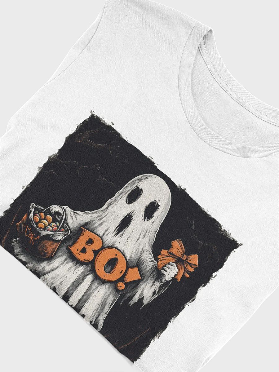 BO! Halloween Ghost (White T-shirt) product image (5)