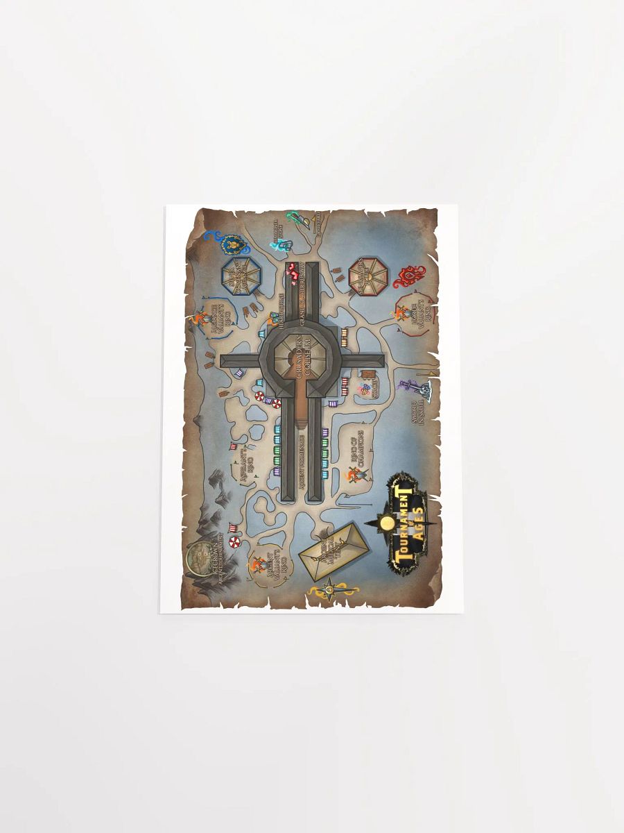 Tournament of Ages - Fairegrounds Map - Poster product image (4)