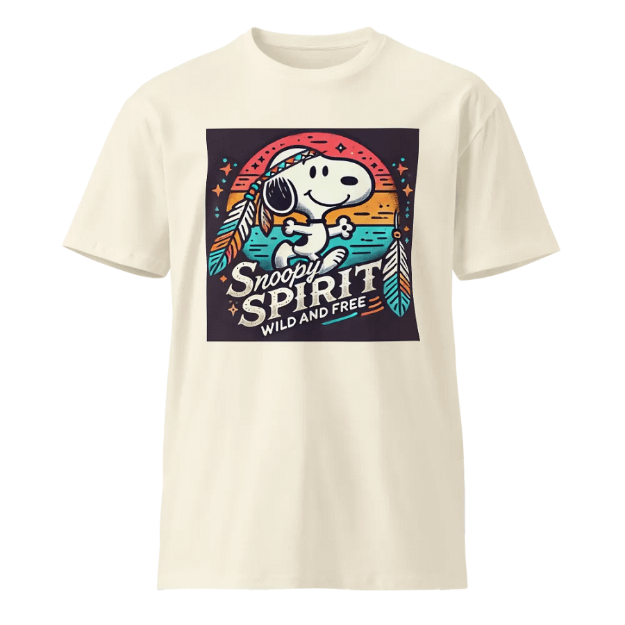 Wild and Free Snoopy Graphic T-Shirt product image (1)