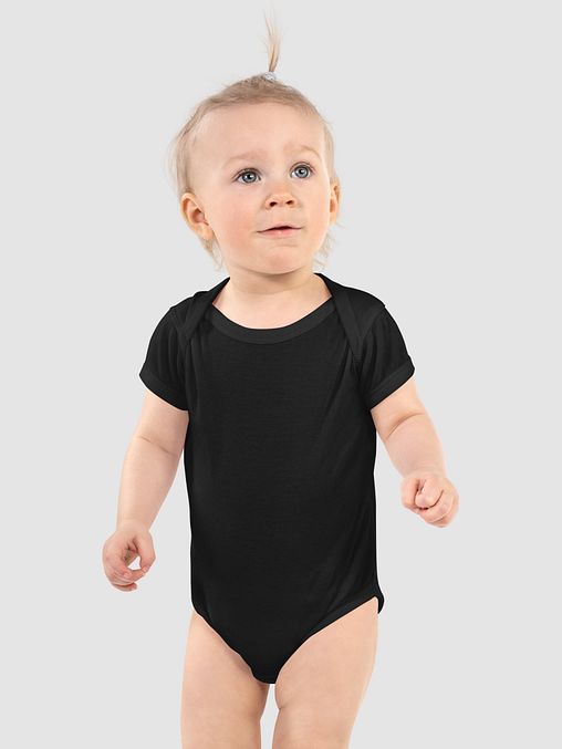 Photo showing Rabbit Skins Baby Short Sleeve Bodysuit
