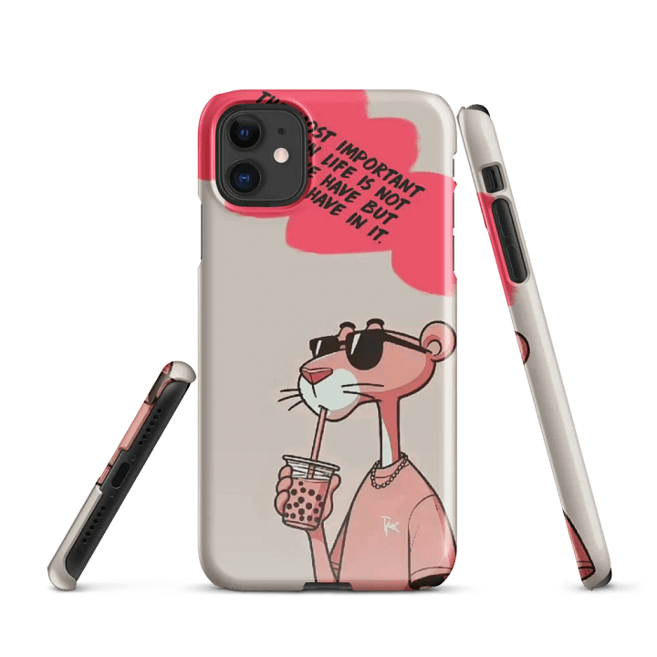 Whimsical Pink Panther iPhone® Snap Case product image (1)