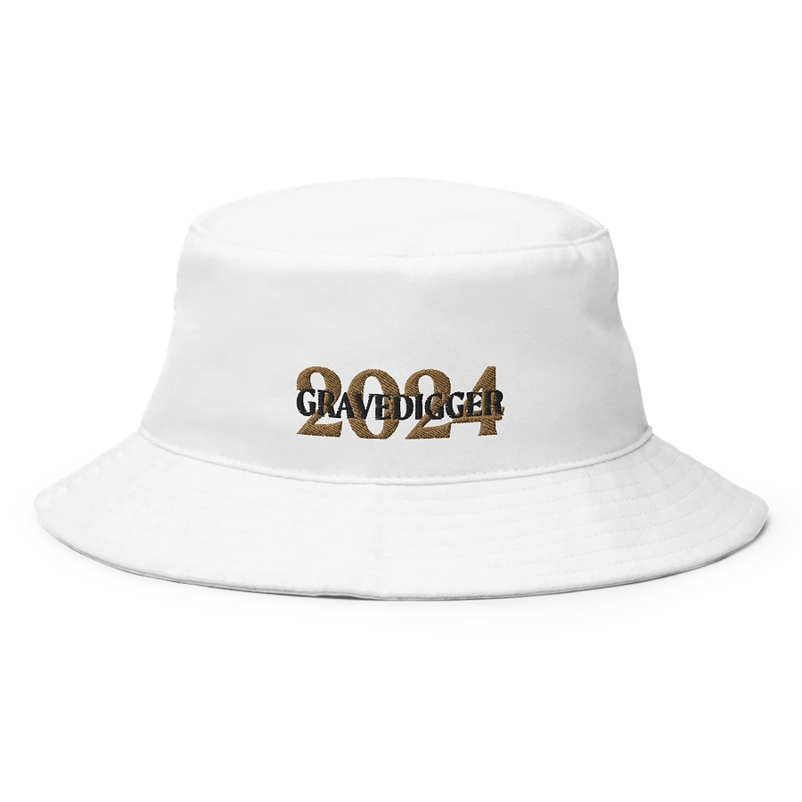 Gravedigger '24 White Bucket Hat product image (1)