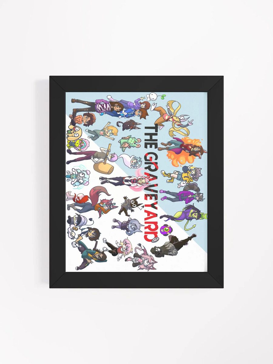 The Graveyard Poster(White) product image (23)