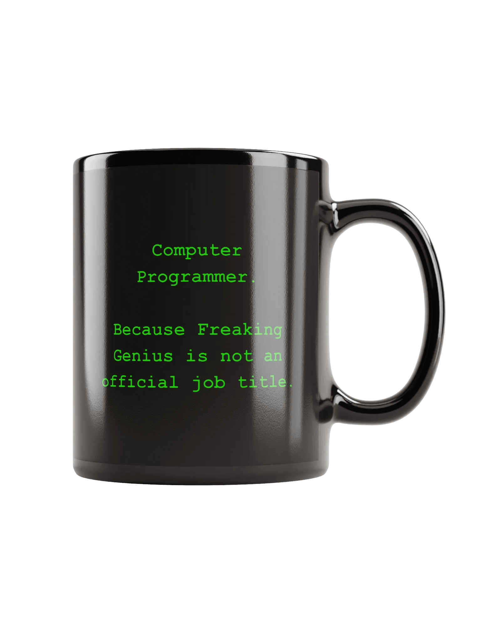 Freaking Genius Mug - Black product image (2)