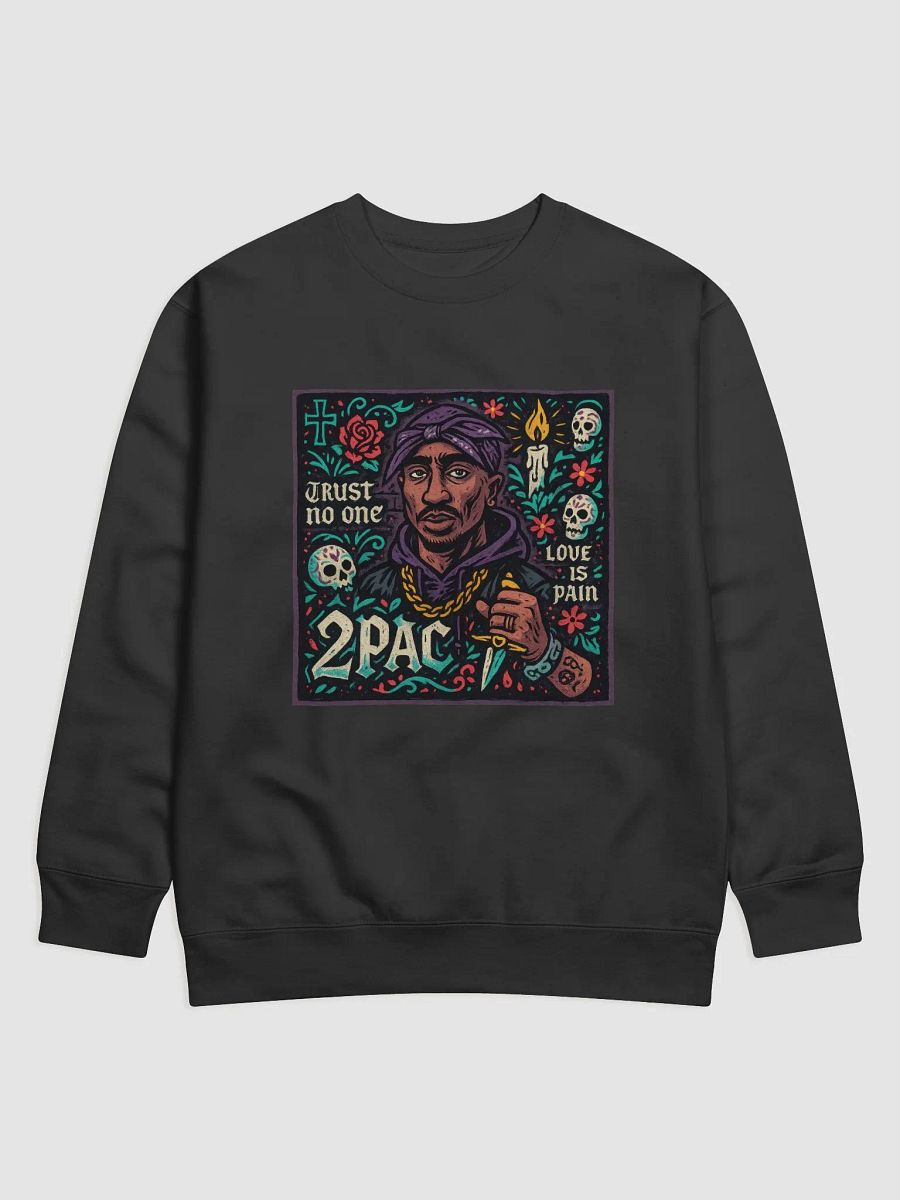 2 Pac Trust No One Stylized Sweatshirt product image (4)