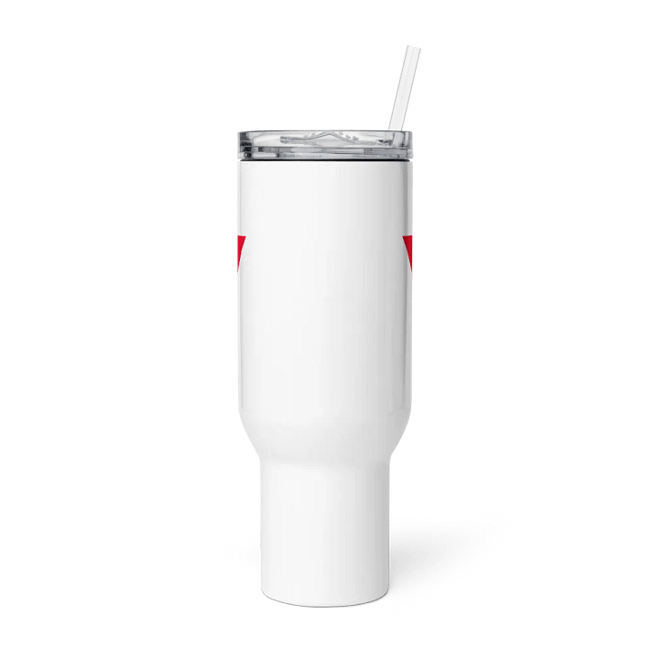 Red Triangle Palestinian Resistance Travel Mug product image (5)