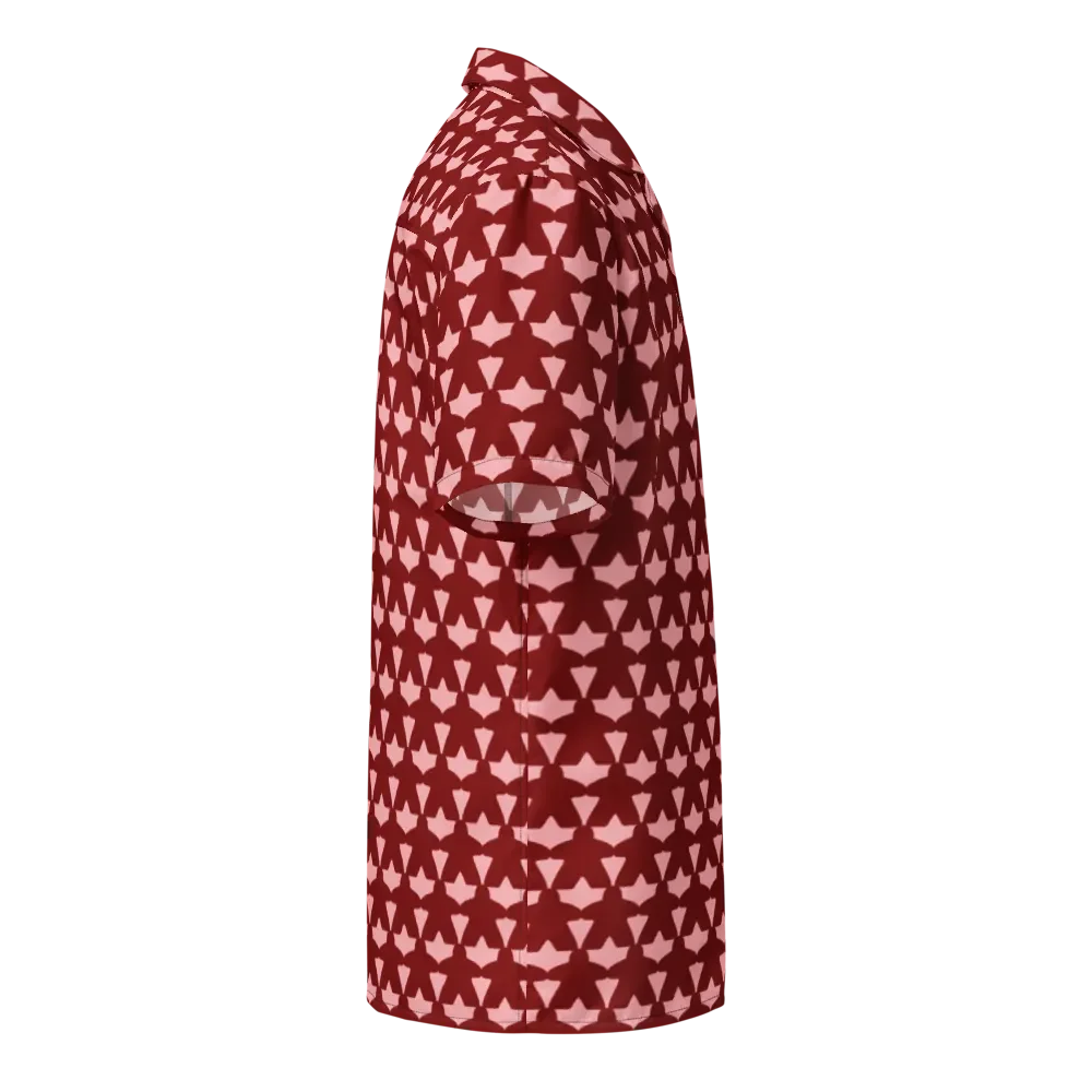 Meeple Hawaiian Shirt (Red) product image (5)