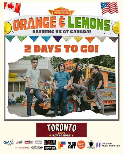 Only 2 DAYS LEFT until Orange & Lemons take over Annabel's in Toronto! 🤯 Don't wait until it's too late – this is a show you ...