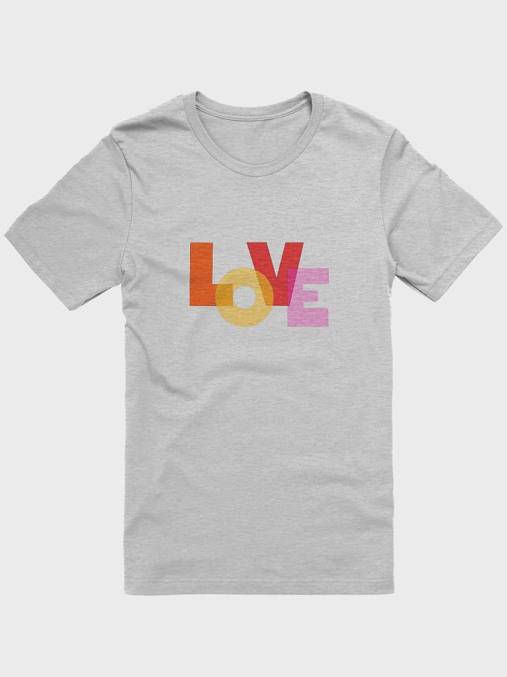 Vibrant LOVE T-Shirt product image (1)