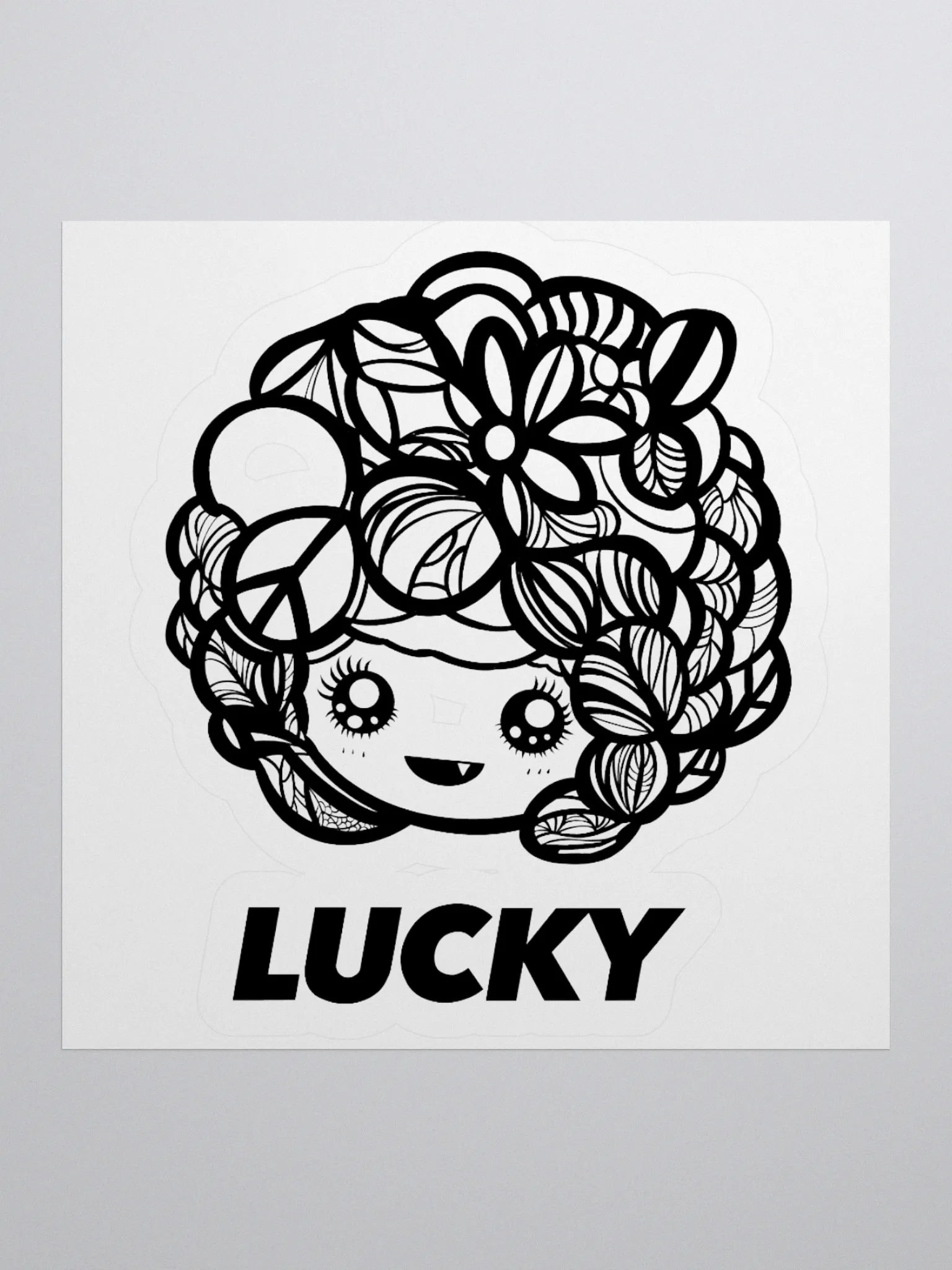LUCKY STICKER product image (1)