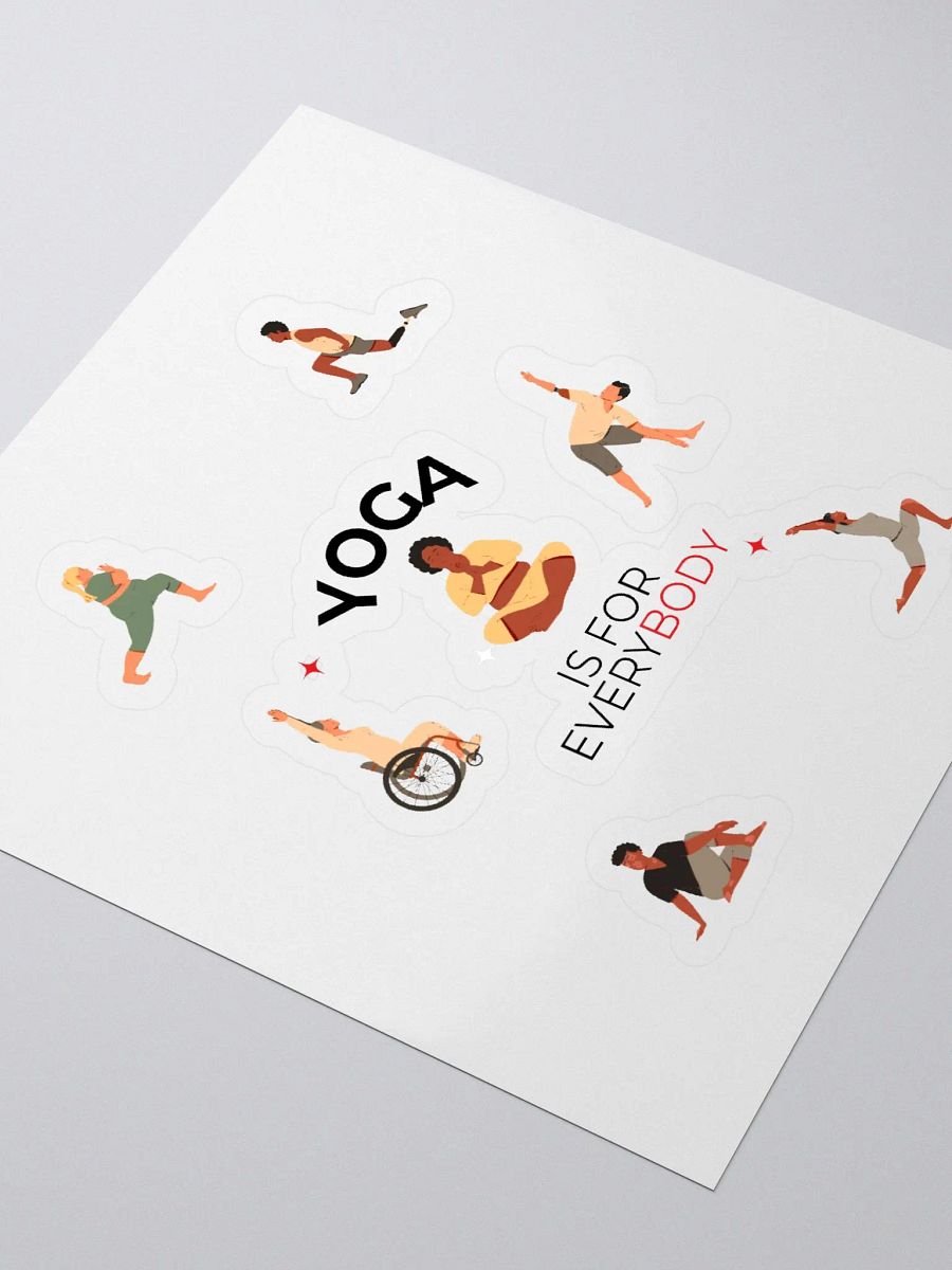 Yoga for Everybody Sticker product image (3)