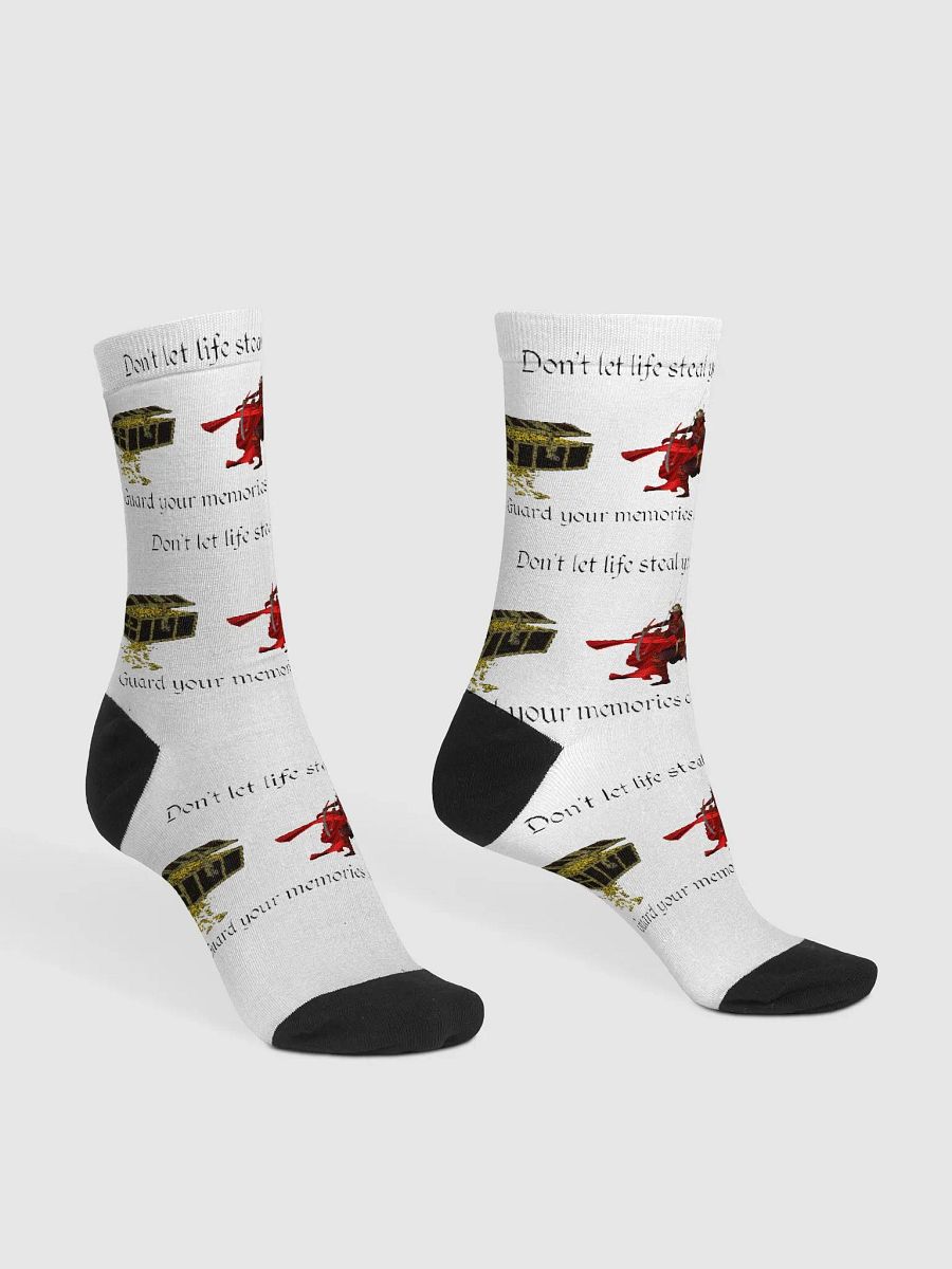 Eco-Friendly Molecular Marvel Crew Socks product image (3)