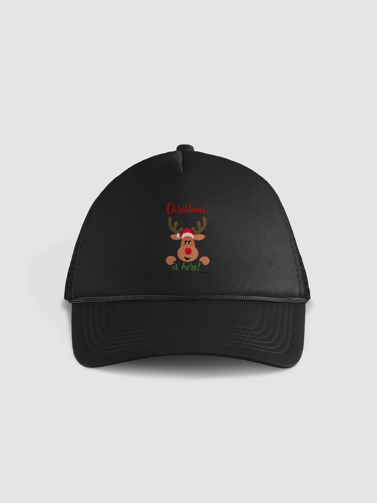 Christmas Reindeer Foam Trucker Hat product image (1)