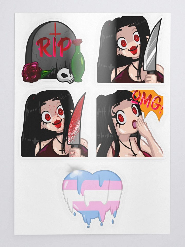 CHANNEL EMOTE STICKER SET 2 product image (1)