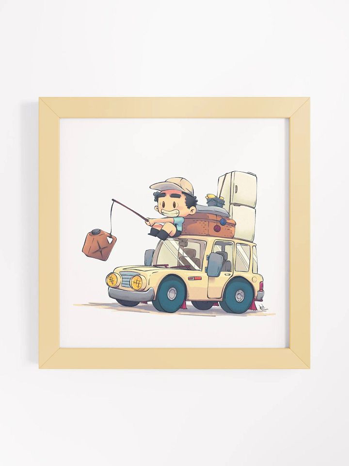 Go Go My Car | Frame Matte Poster product image (10)