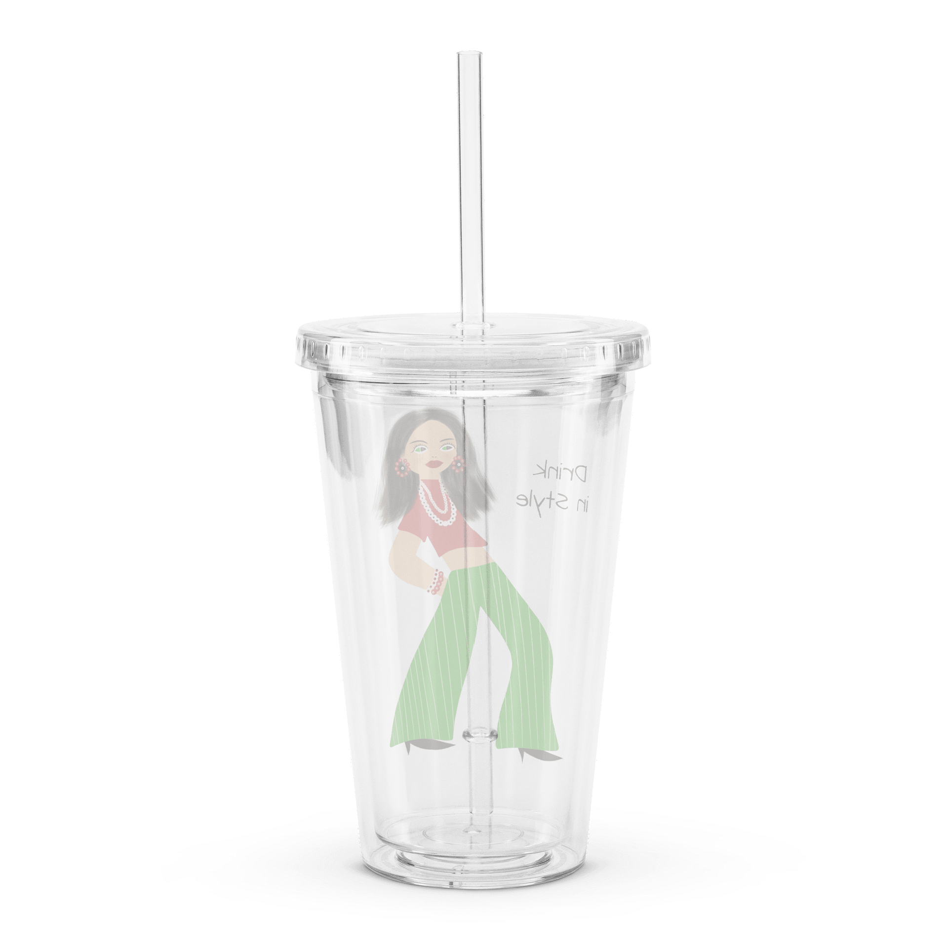 Stylish Fashionista Double Wall Tumbler product image (2)