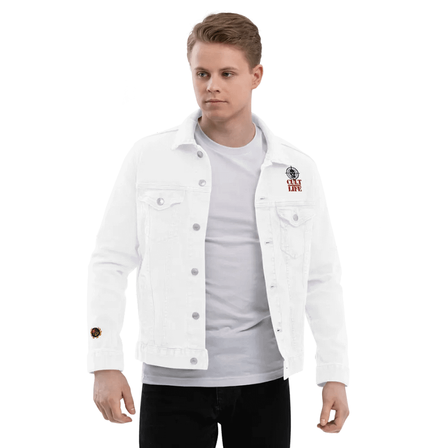 CULT LIFE ENEMY DENIM WHITE product image (7)