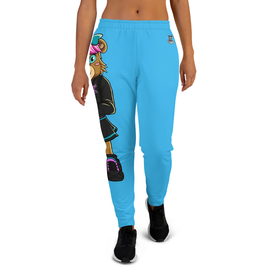 Standing Girl Bear Light Blue Joggers product image (4)
