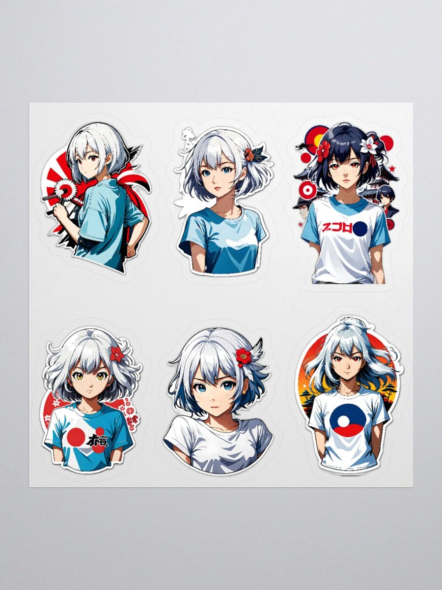 Vibrant Anime Character Stickers product image (2)