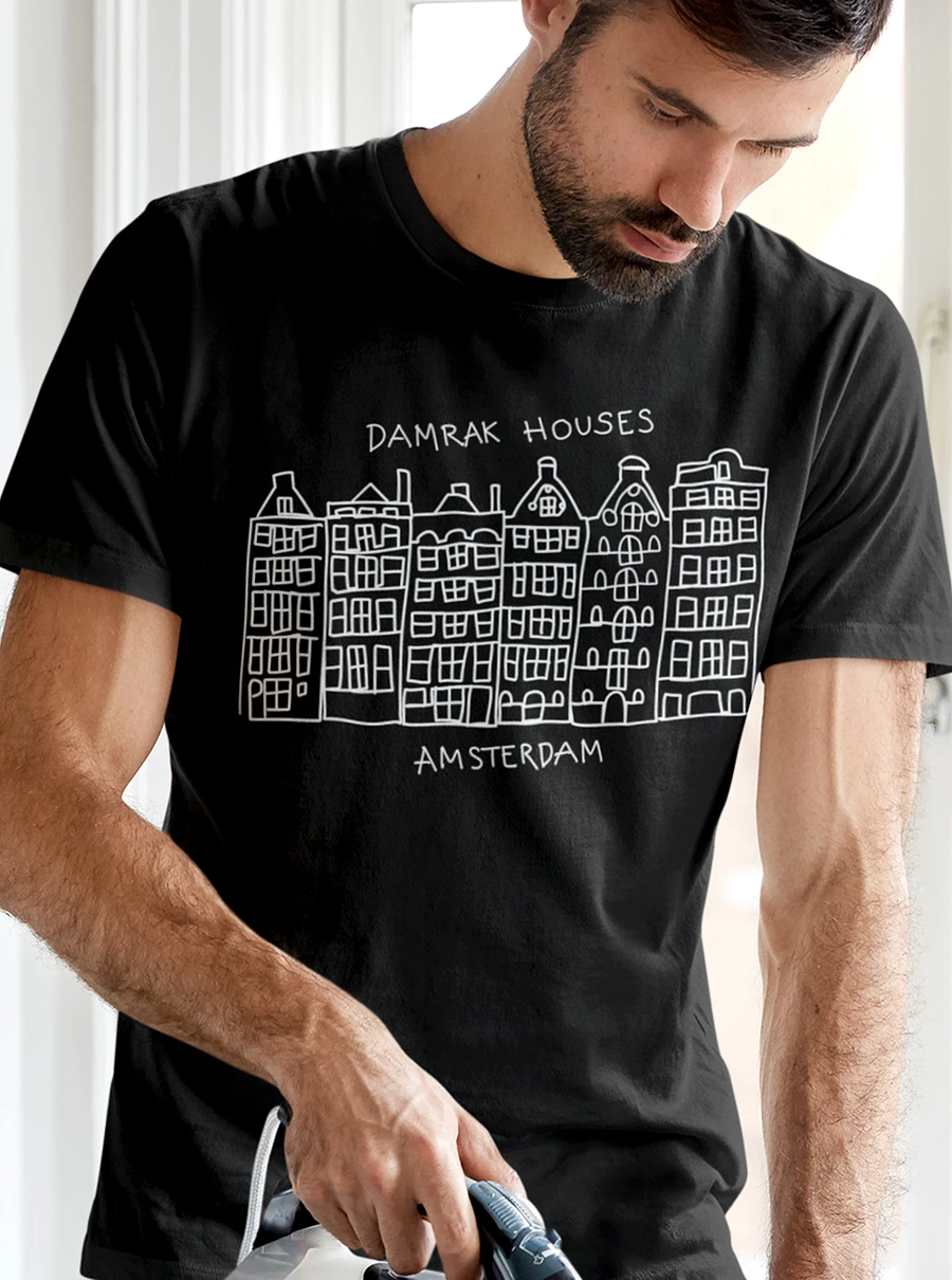 Amsterdam Dancing Houses Damrak Souvenir T-Shirt product image (3)