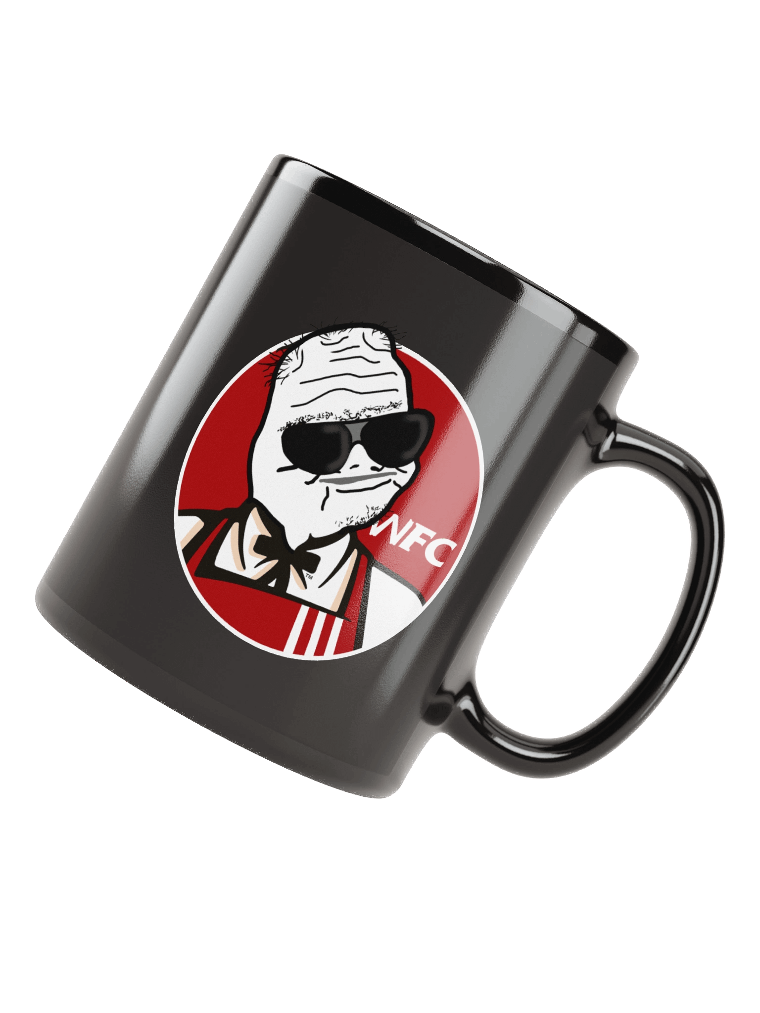 Wojak Mug - Wagie Fried Chicken Logo🍗🔥 product image (4)