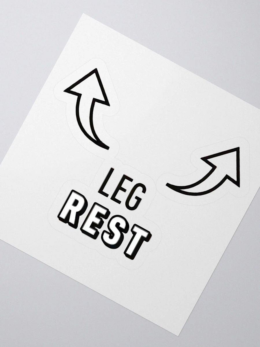 Leg Rest Sticker product image (2)