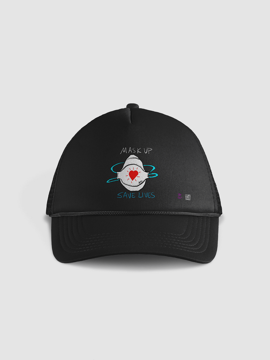 Mask Up Save Lives trucker hat product image (1)