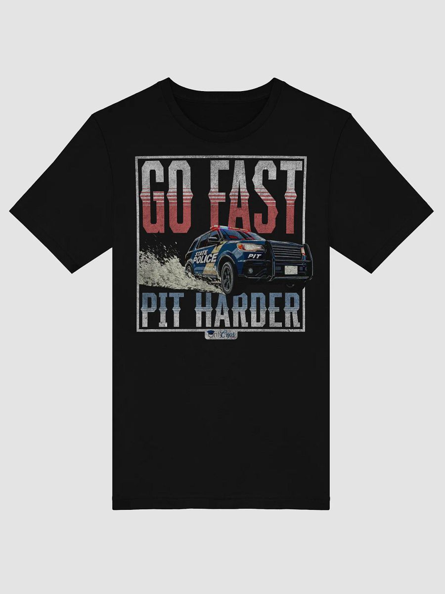 PIT HARDER Police Car T-Shirt product image (2)