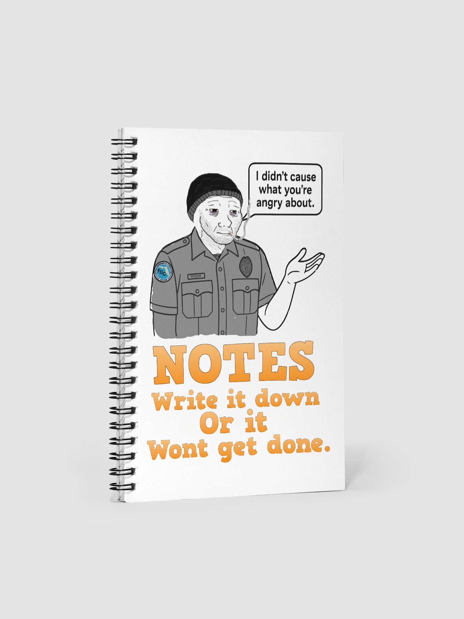 Officer Wojaks Notebook product image (1)