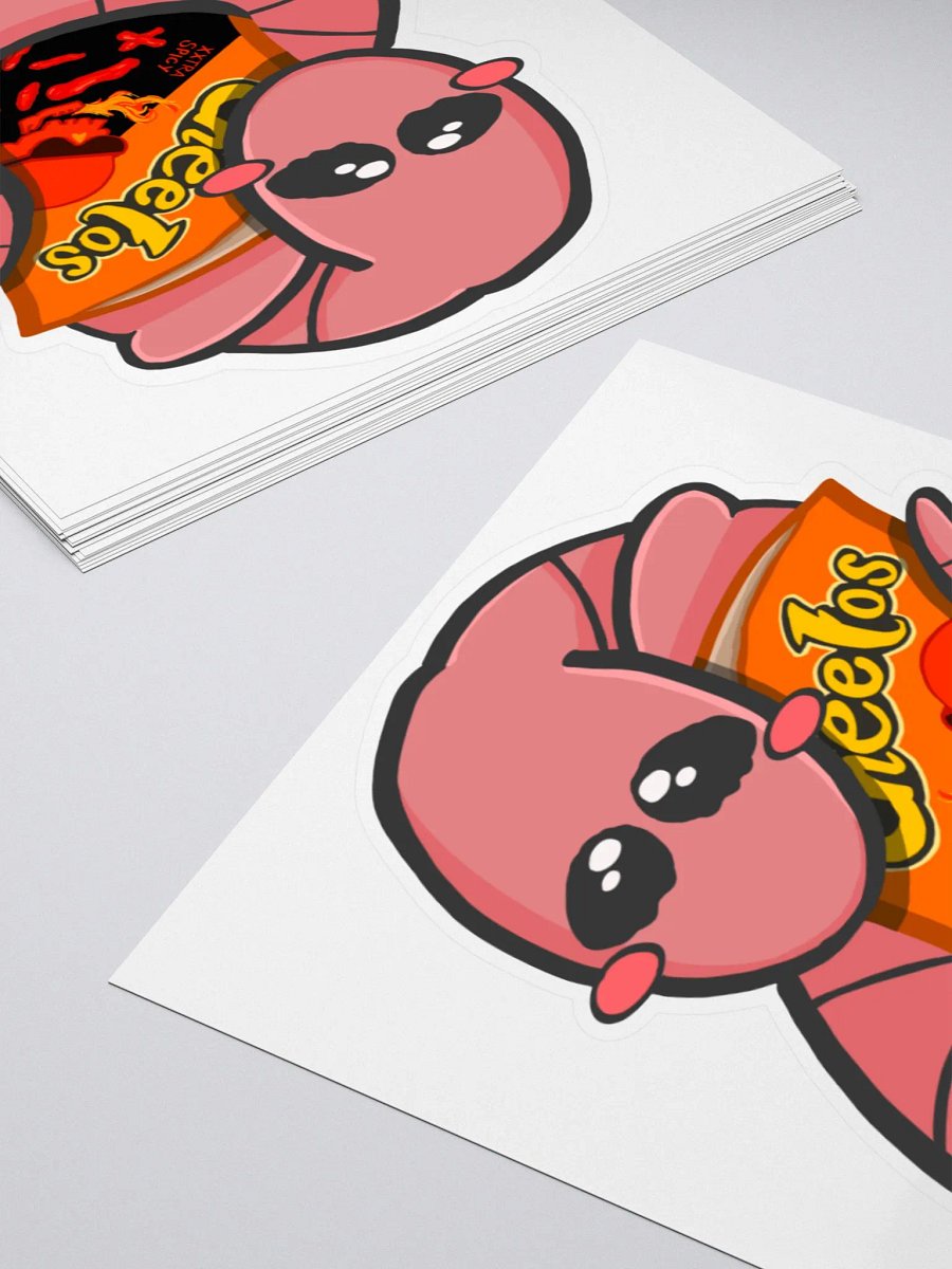 Spicy Worm Sticker product image (12)