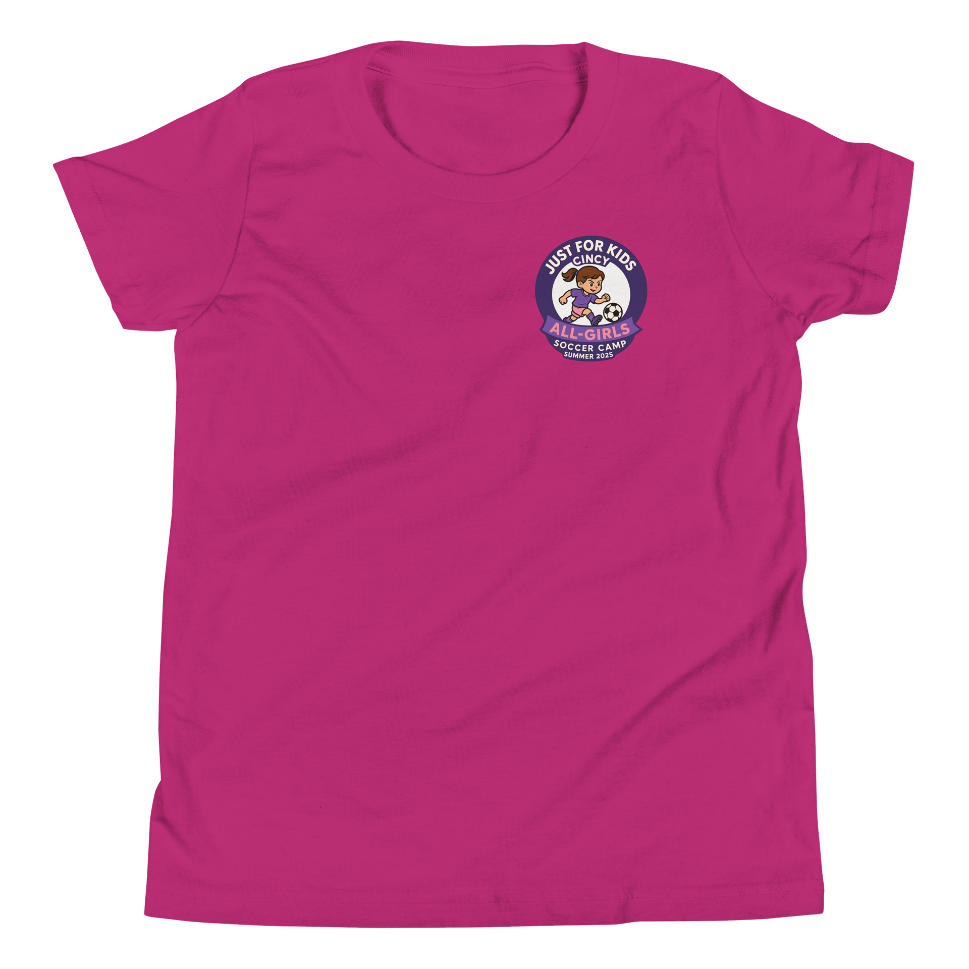 Youth- Summer 2025 All-Girls Soccer Camp Tee product image (1)