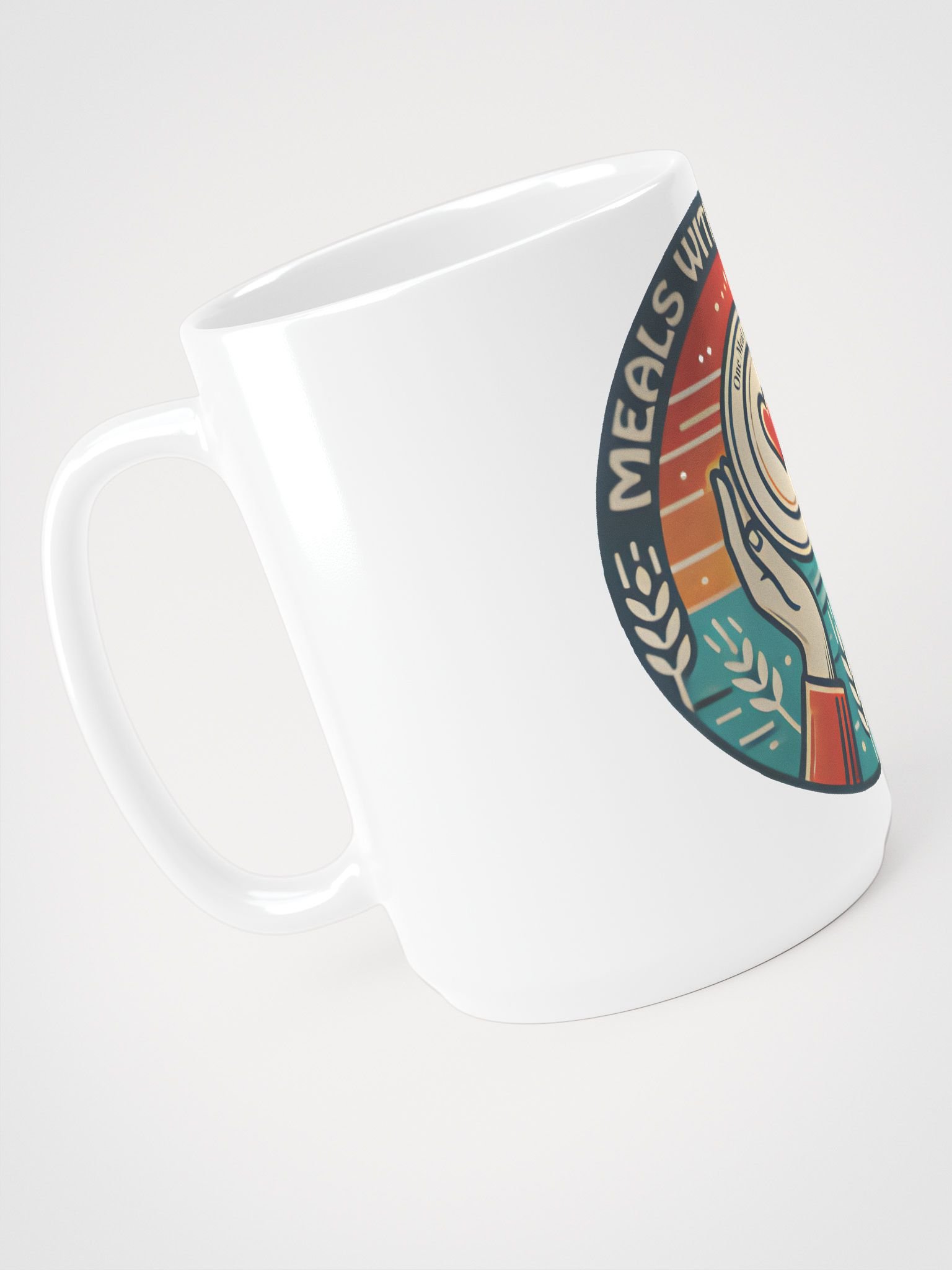 Meals with a Friend – Heart & Hands Mug product image (4)