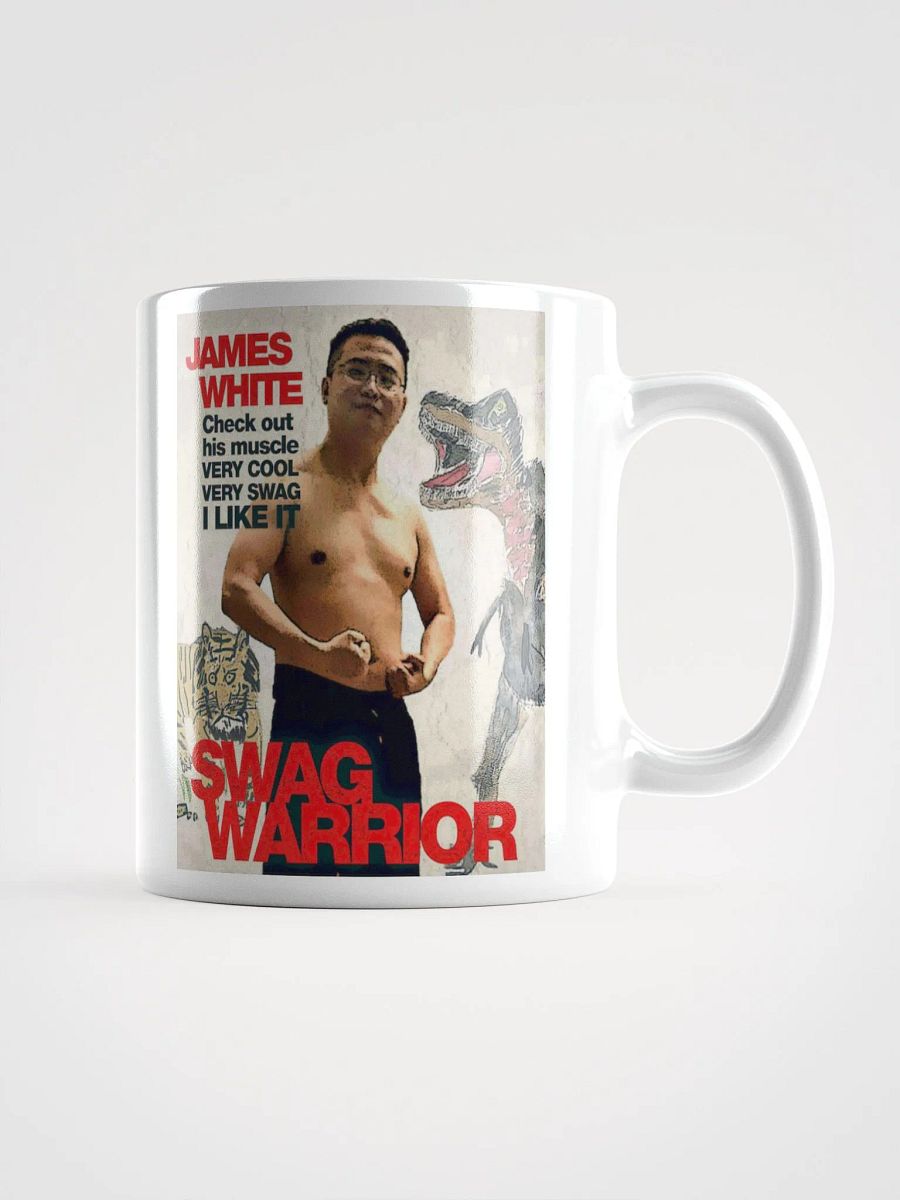 White Glossy Mug: swag warrior product image (1)