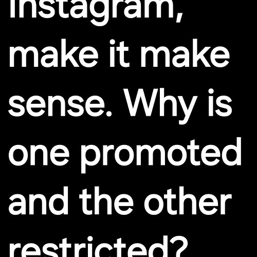 @instagram @mosseri @tessakathleen Why does your platform target and penalize small business owners and artists by blocking a...