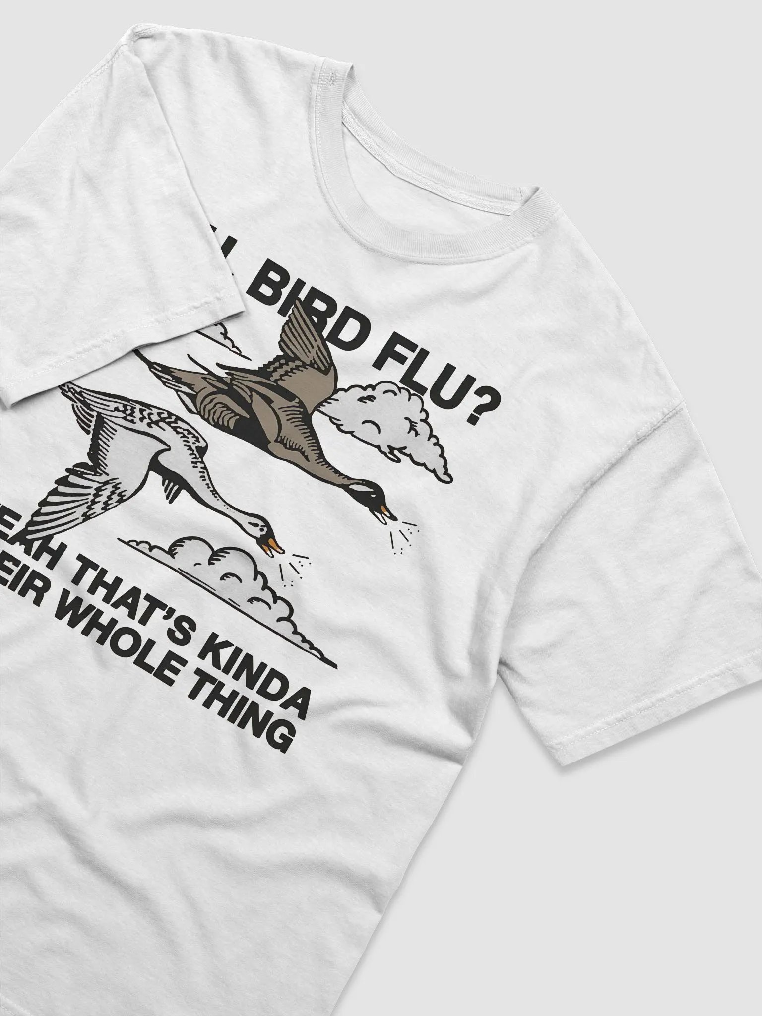 Oh Bird Flu Yeah That's Kinda Their Whole Thing Shirt product image (4)