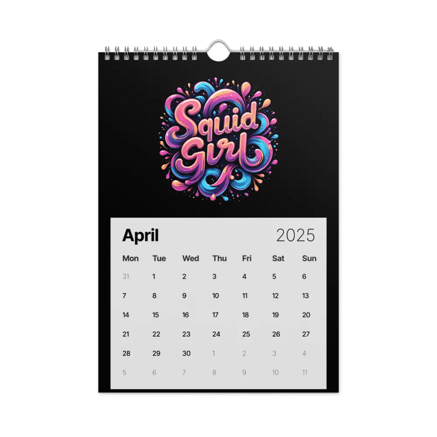 Squid Girl - Wall Calendar (2025) product image (1)
