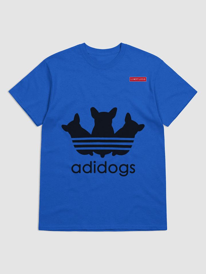 Adidog Parody T-Shirt – Adidas-Inspired Funny Streetwear by Limitless Vibe product image (3)