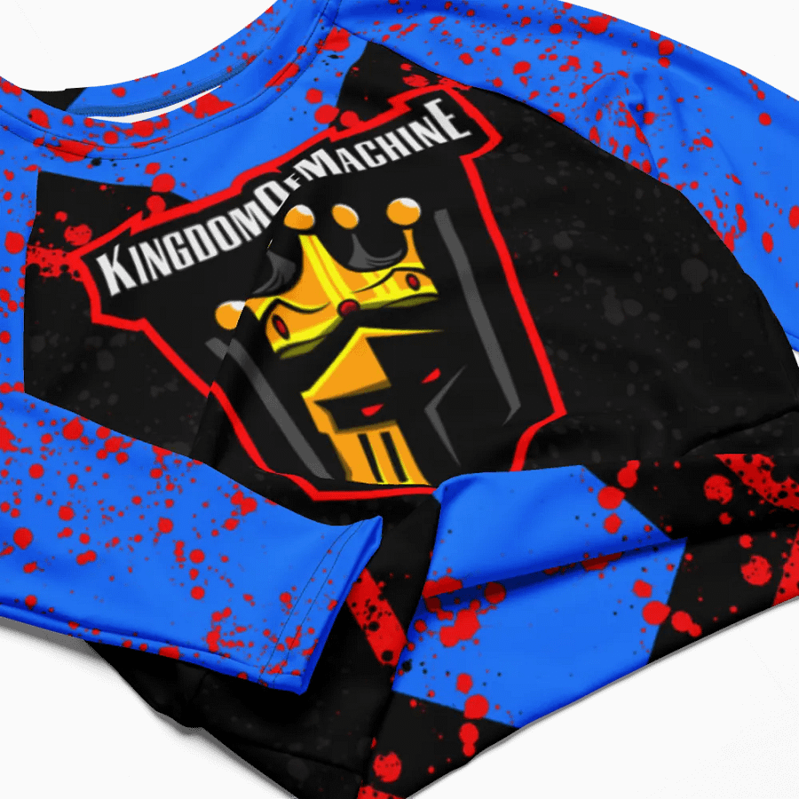E-sport Long Sleeve allover crop top product image (8)