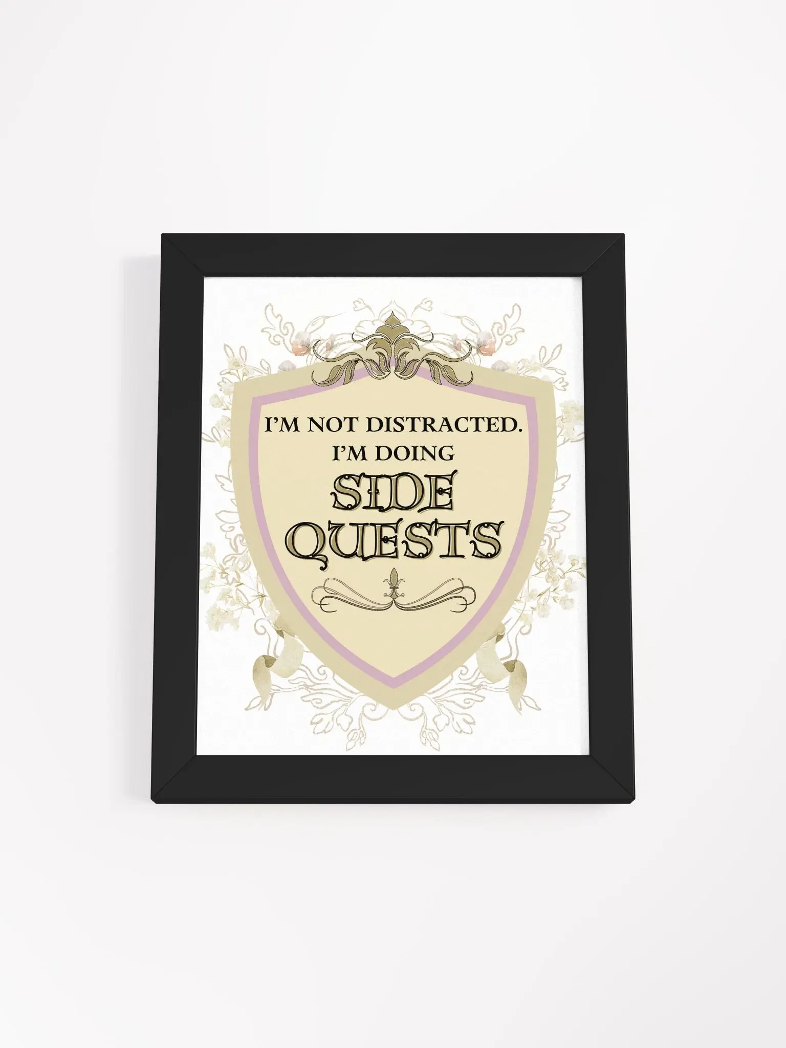 Side Quests Print product image (1)