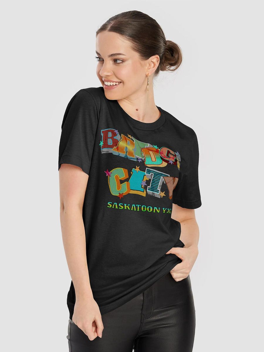 Bridge City Saskatoon Saskatchewan YXE Starry T-Shirt product image (5)