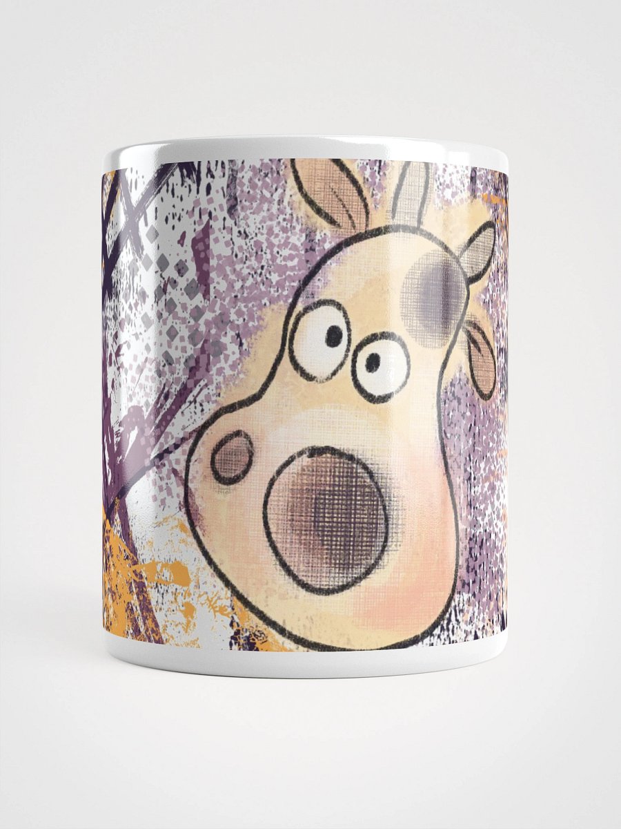 Surprised Cow Hand Drawn Cartoon Mug product image (1)