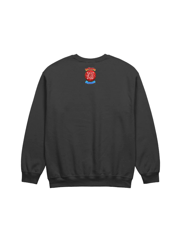 CAT EYES RED SWEATSHIRT product image (2)