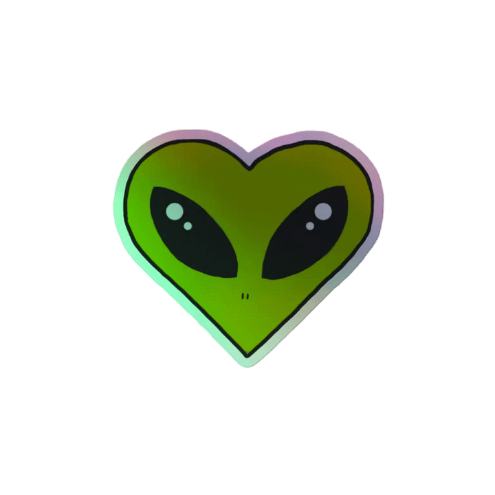 Heart sticker product image (2)