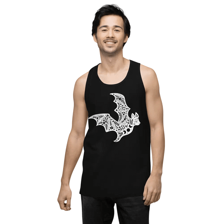 Floral Bat Tank product image (2)