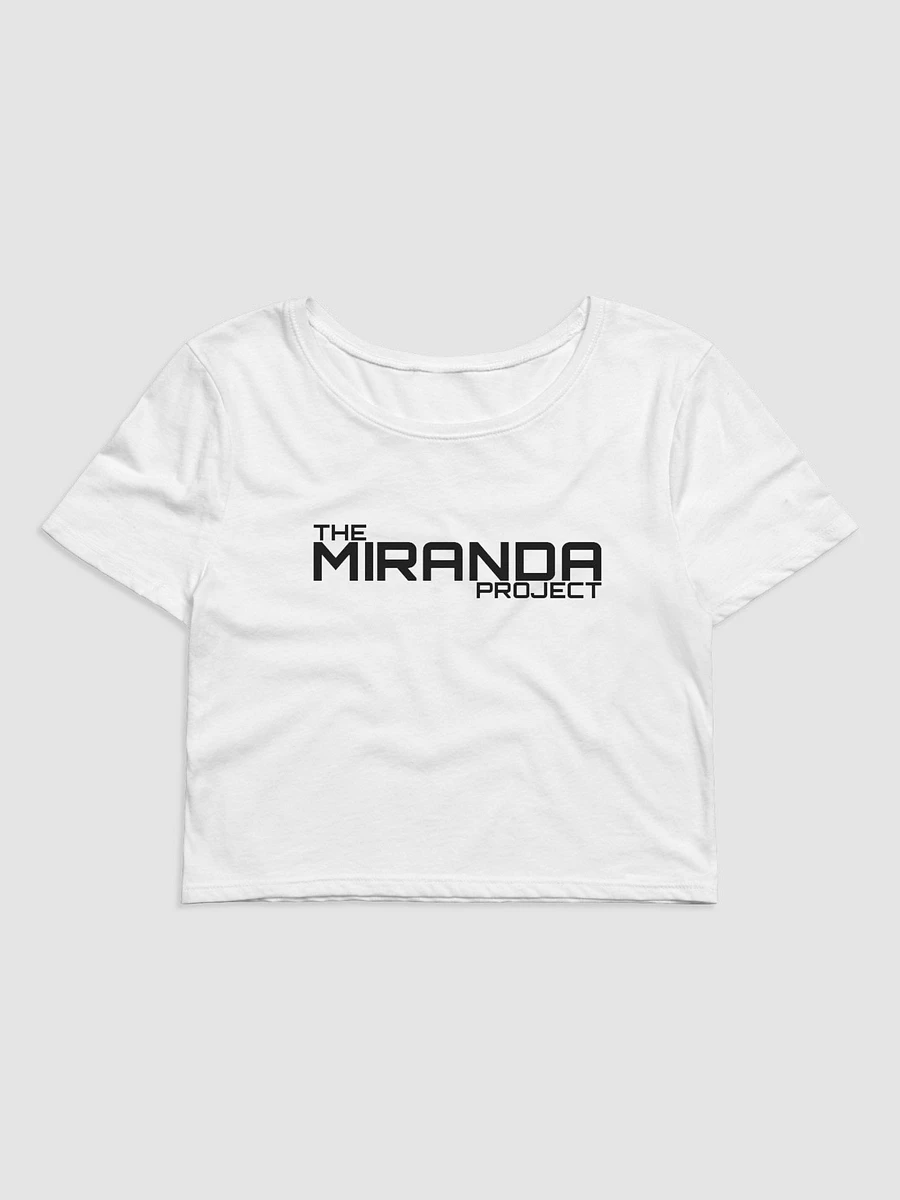 The Miranda Project Black Logo Women's Crop Top product image (1)