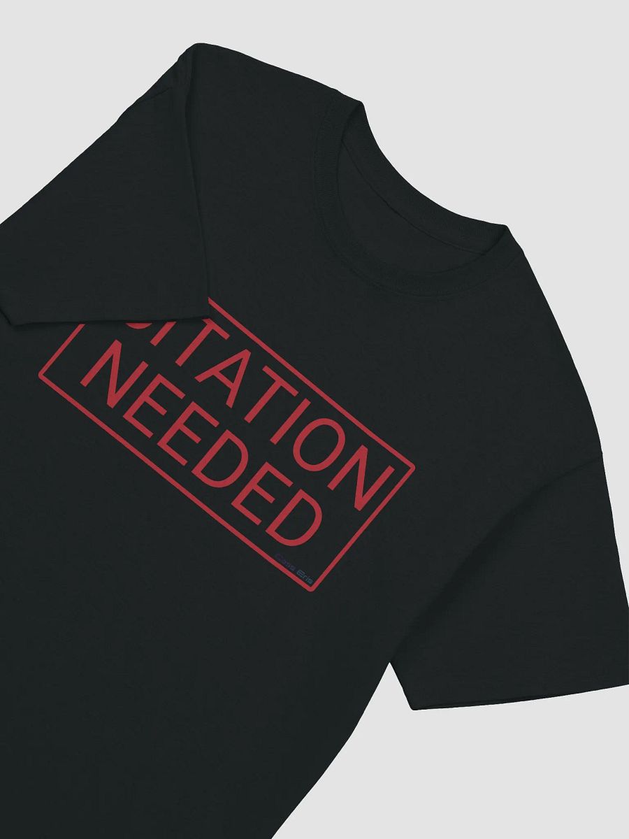 Citation Needed T-Shirt Extended Sizes product image (11)