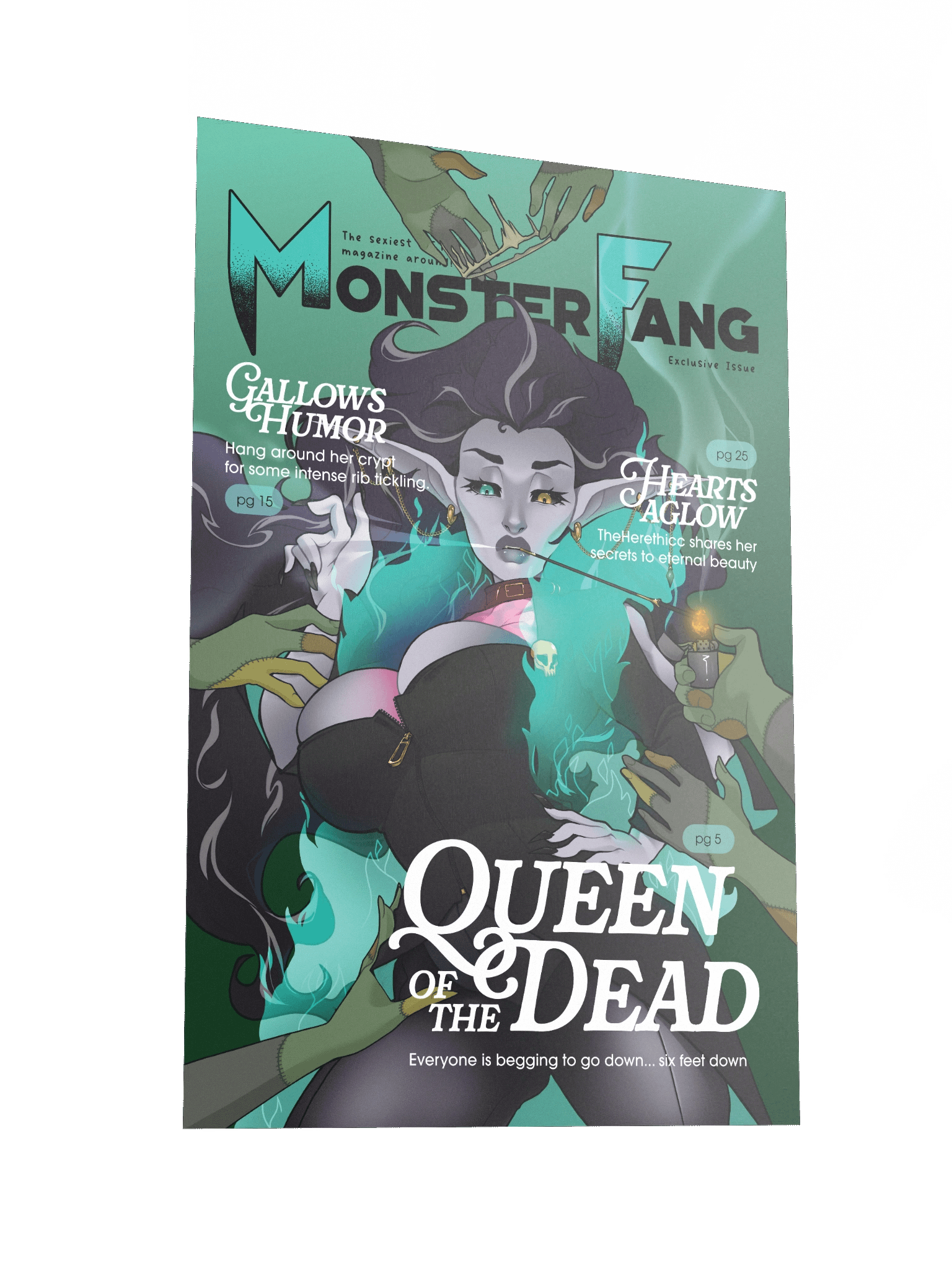 Thicc MonsterFang Queen Edition Print product image (2)